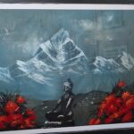 Meditation Beneath the Eternal Peaks